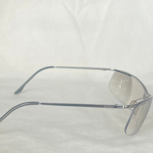 Chanel Shield Rimless Sunglasses 4043 - Picture 6 of 9